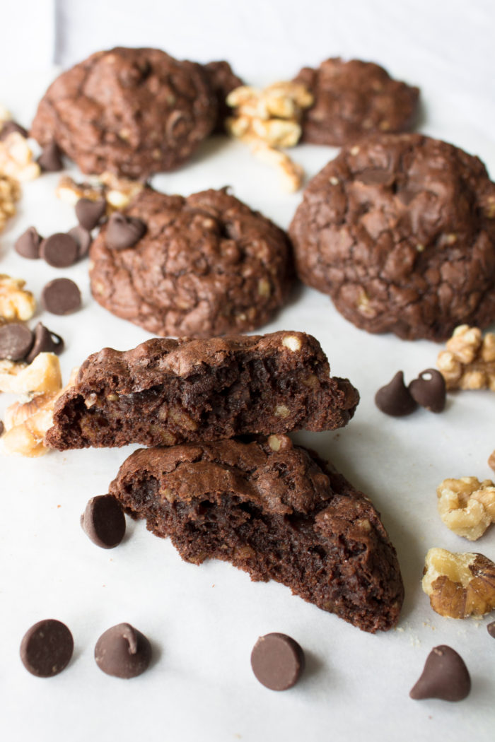 double chocolate espresso cookies