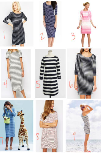 the striped shift