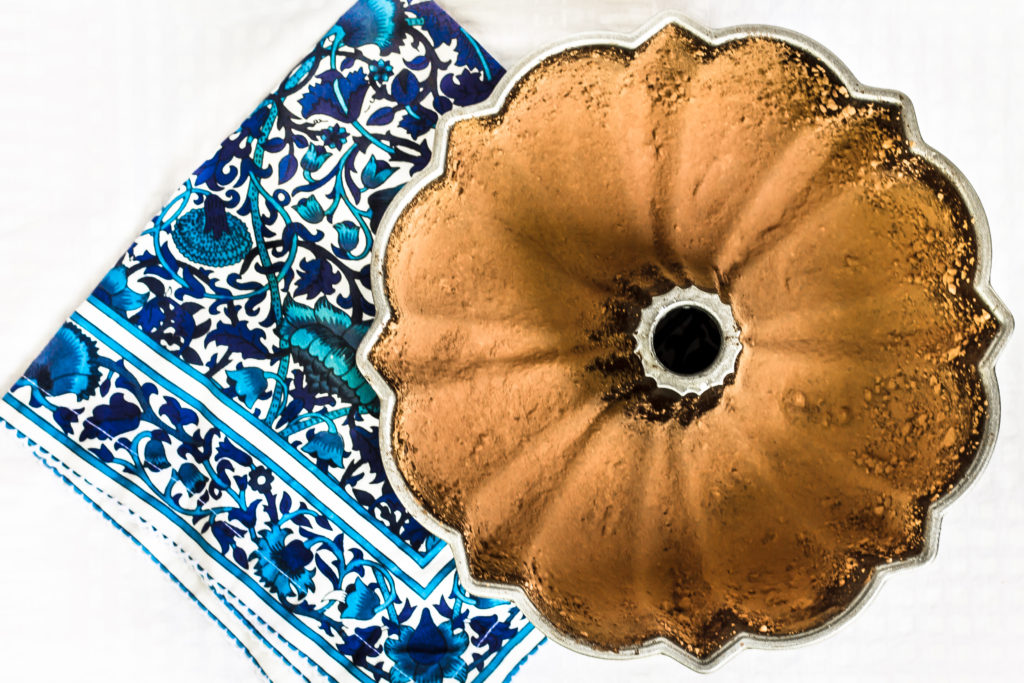 Bring back nostalgic memories with this rich chocolate pound cake with creamy chocolate glaze.