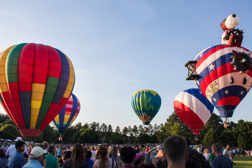 Fun at the Freedom Hot Air Balloon Festival