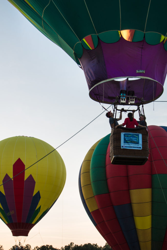 Fun at the Freedom Hot Air Balloon Festival