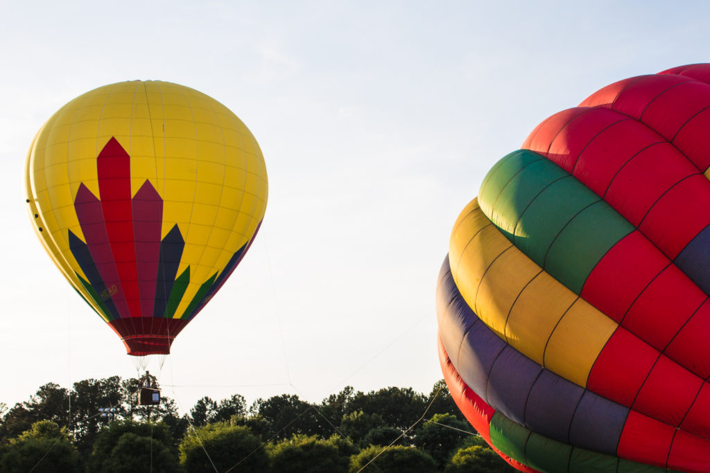 Fun at the Freedom Hot Air Balloon Festival