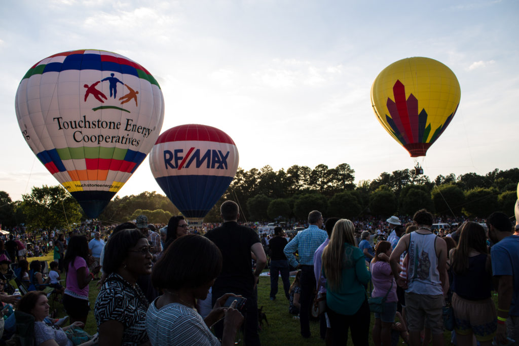 Fun at the Freedom Hot Air Balloon Festival