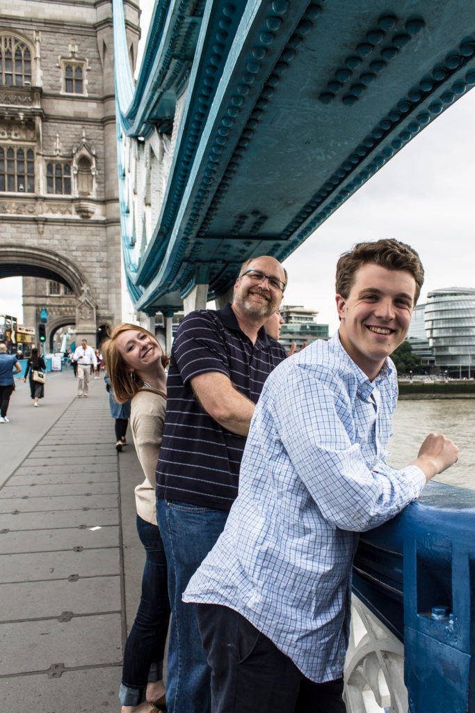 We loved exploring the huge city of London, England.  Tower Bridge was even more majestic than we imagined.