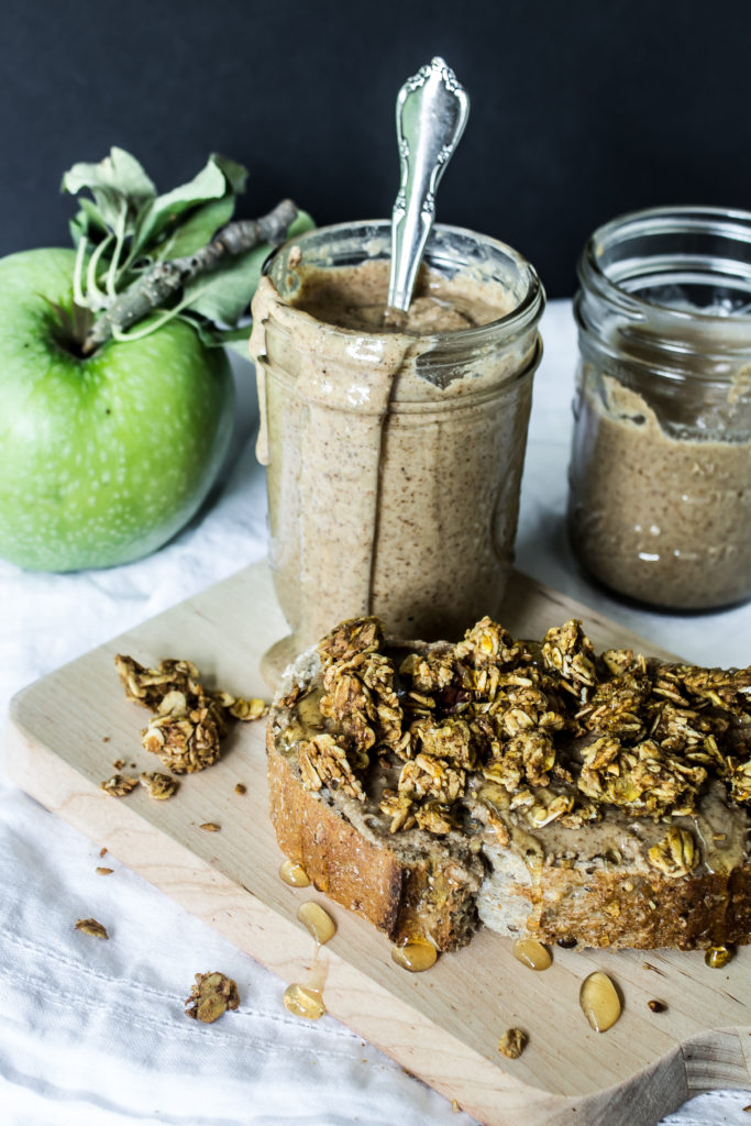 Almond butter and pecan cinnamon butter are easy, delicious and healthy spread.