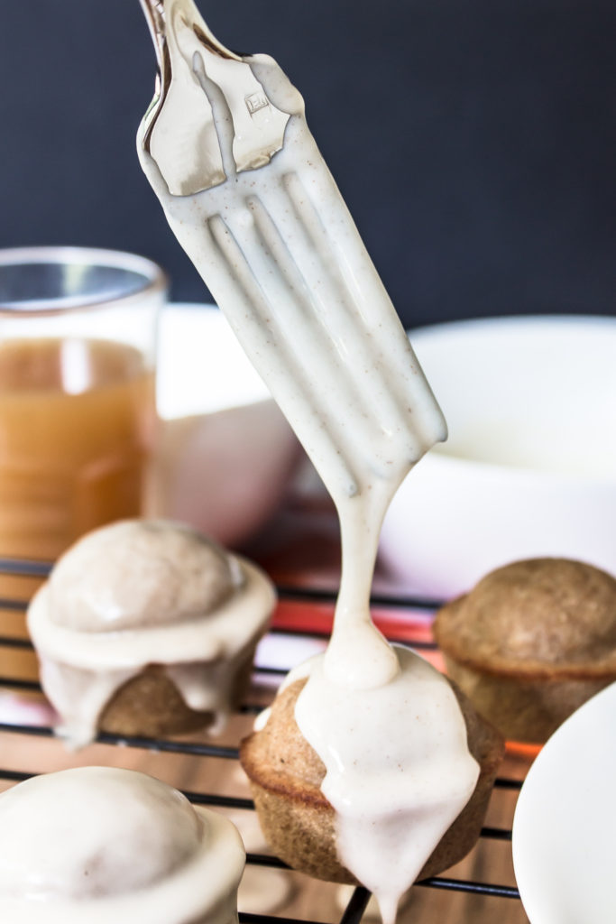 Apple cider doughnut muffins are a perfect little easy breakfast treat.