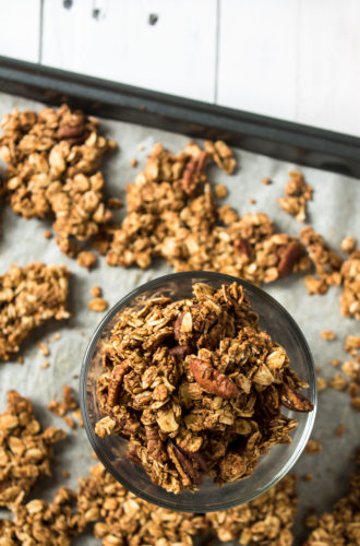 pumpkin spice granola