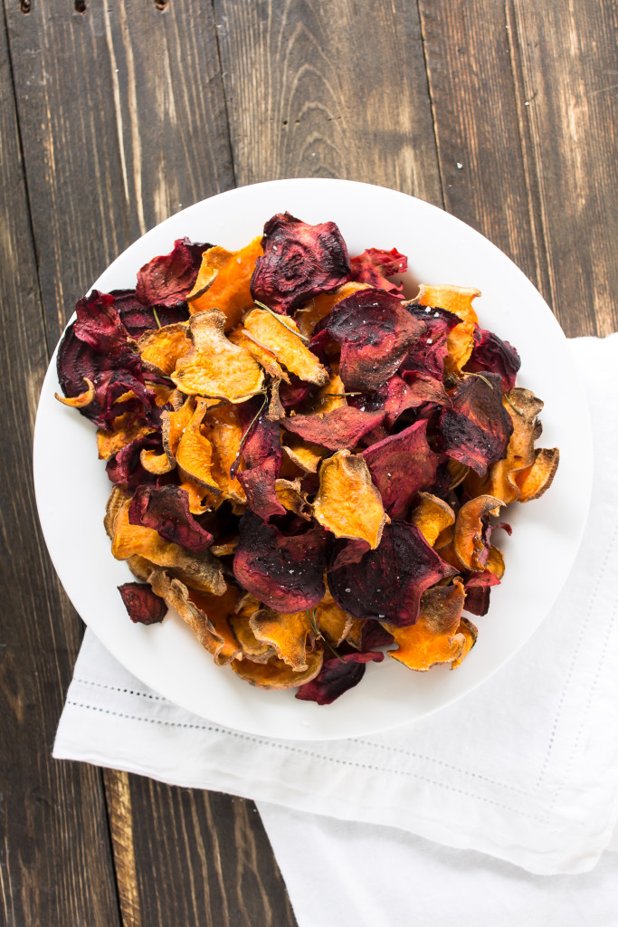 Crisp and crunchy sweet potato and beet chips | Pass the Cookies