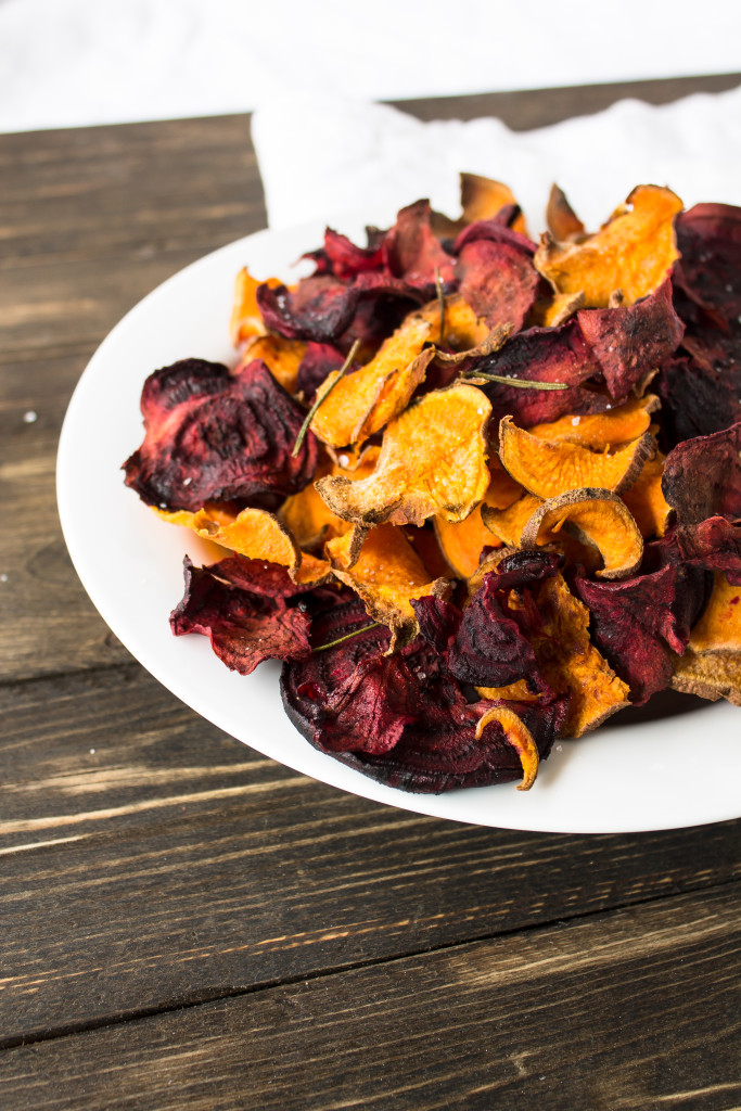 Crisp and crunchy sweet potato and beet chips | Pass the Cookies