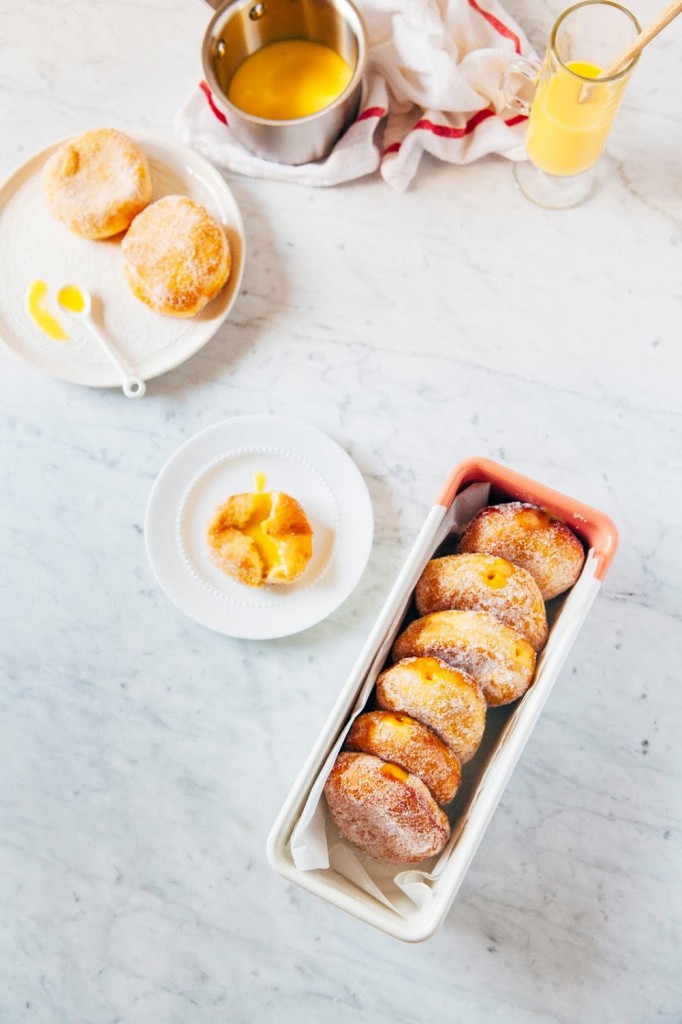 National Doughnut Day - Passionfruit Curd Doughnuts