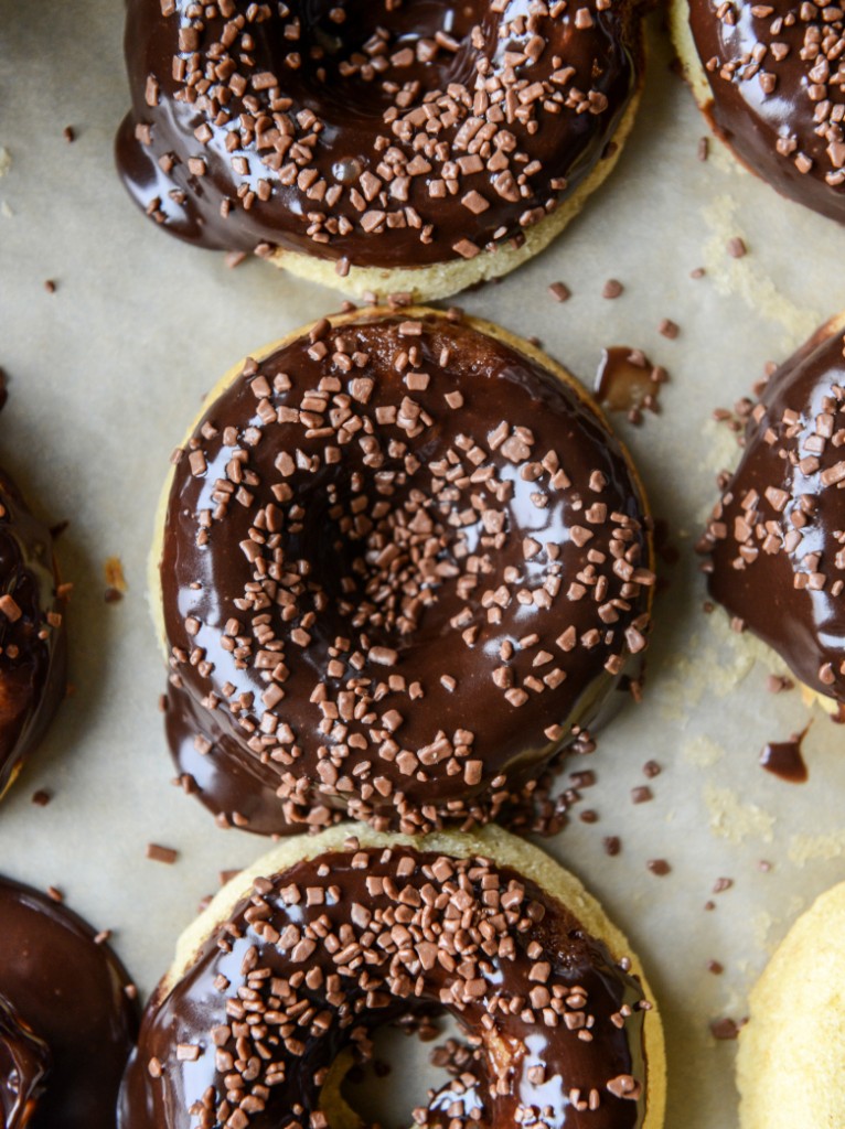 National Doughnut Day - Banana Bread Nutella Donuts