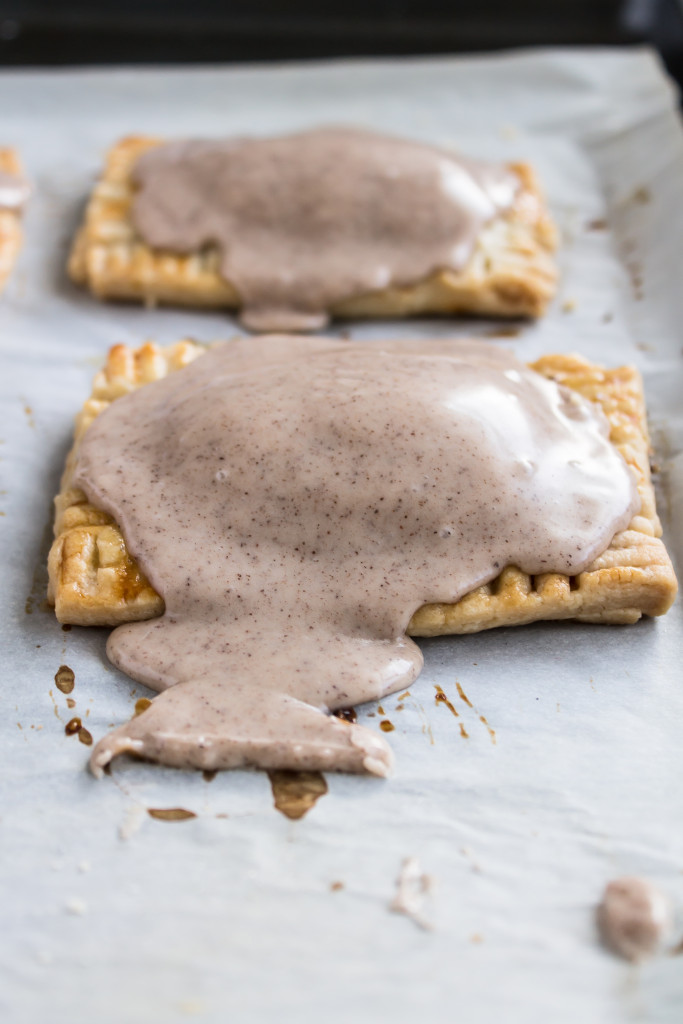 Pumpkin Pop Tarts with Brown Butter Maple Frosting | passthecookies.com
