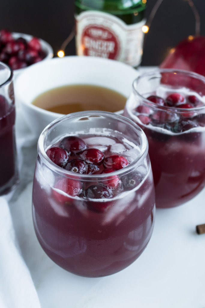 Spiced Cranberry Cider Punch | passthecookies.com
