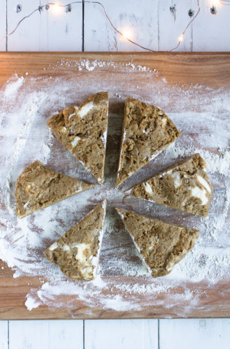gingerbread scones