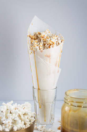 whiskey caramel popcorn