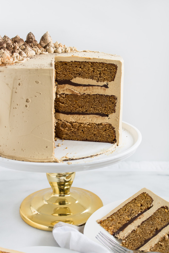 Brown Butter Sweet Potato Cake with Bourbon Molasses Frosting | Pass the Cookies | www.passthecookies.com