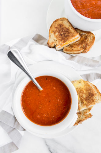 healthy tomato soup