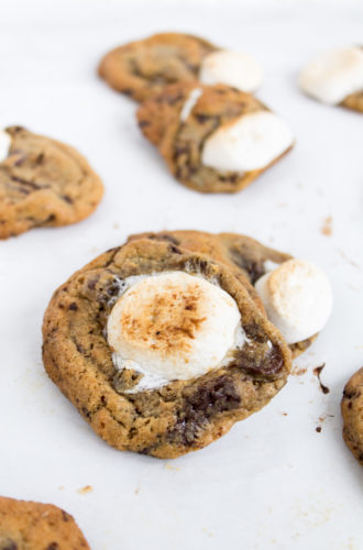 s’mores cookies