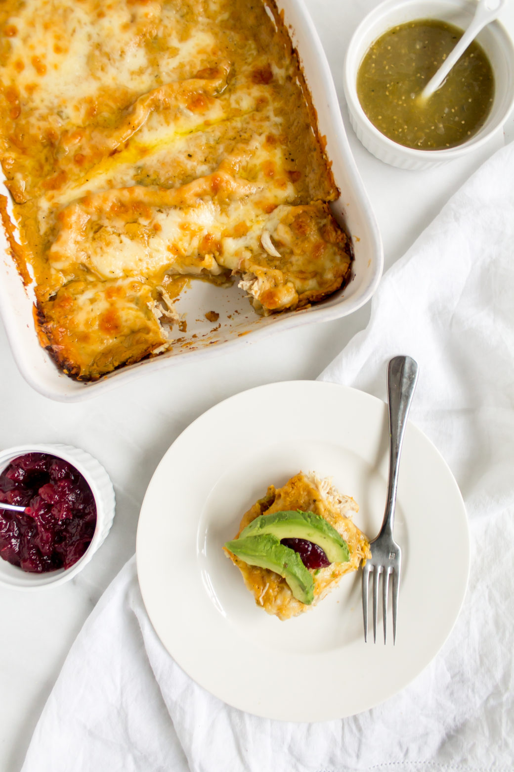 thanksgiving leftovers turkey enchiladas Pass the Cookies