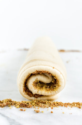 pistachio cinnamon morning buns