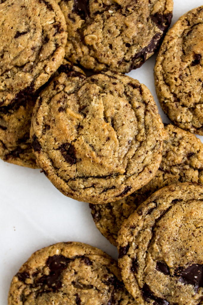 spelt chocolate chip cookies - Pass the Cookies