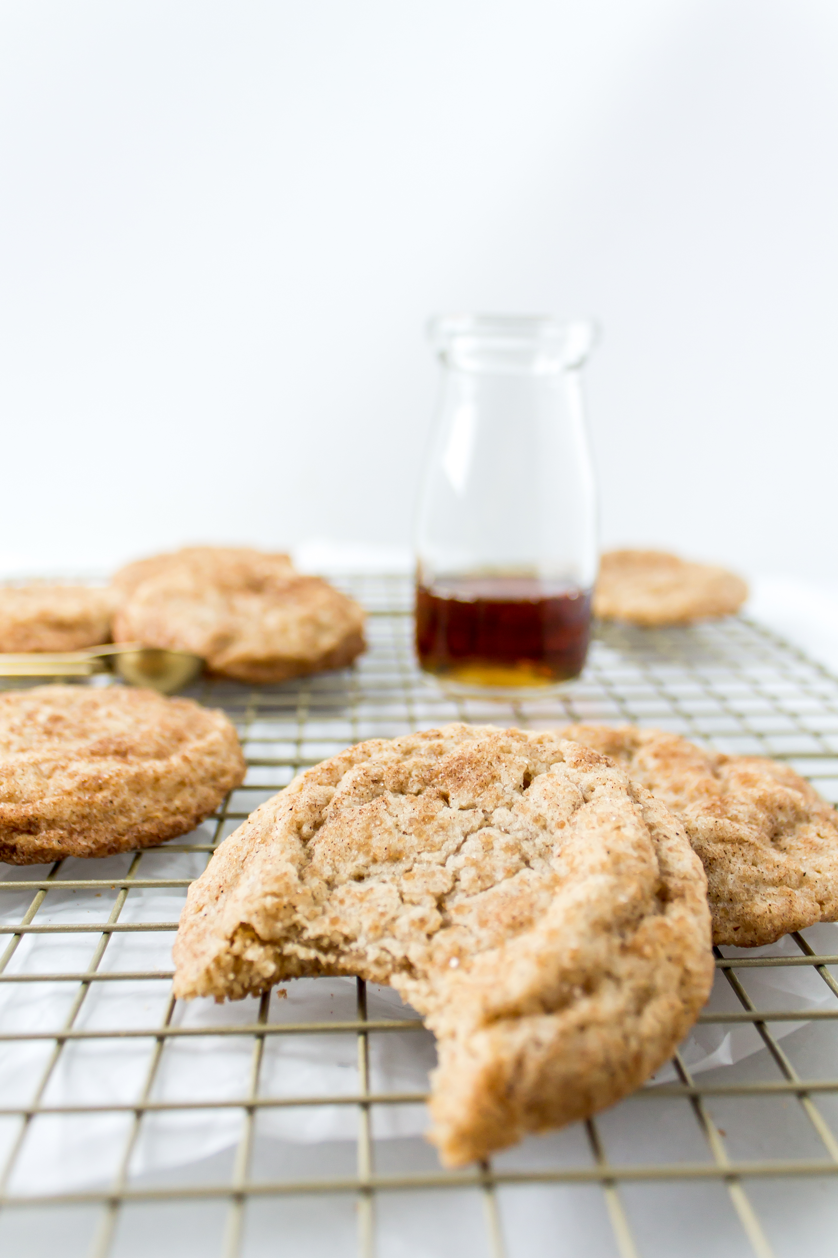 Maple chai snickerdoodles combine two delicious, warm tastes to make the perfect cozy fall cookie. | Pass the Cookies | www.passthecookies.com
