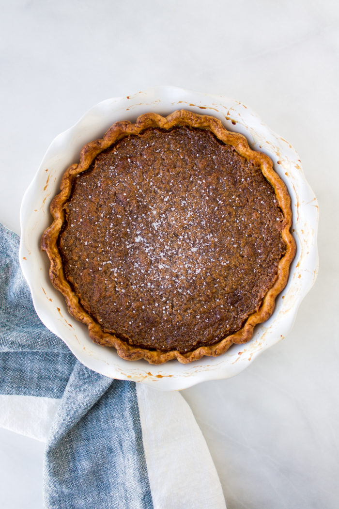 salted maple pie